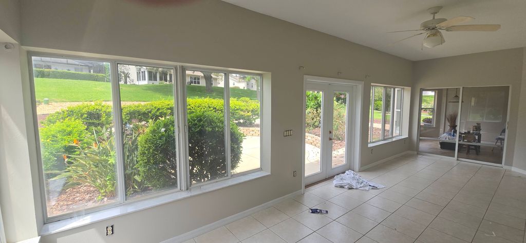 painted walls  trim and doors 