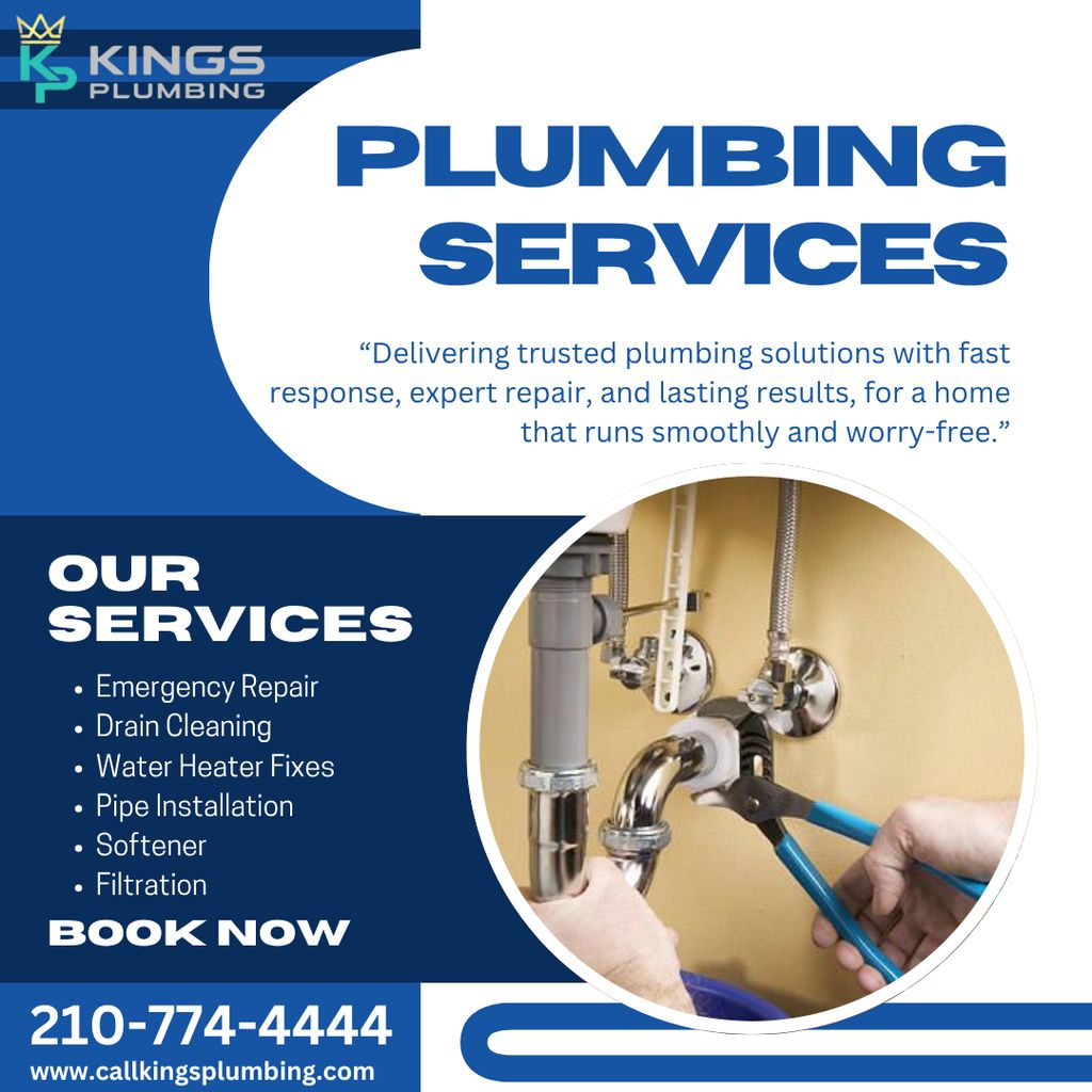No leaks, no worries — King’s Plumbing has your ba