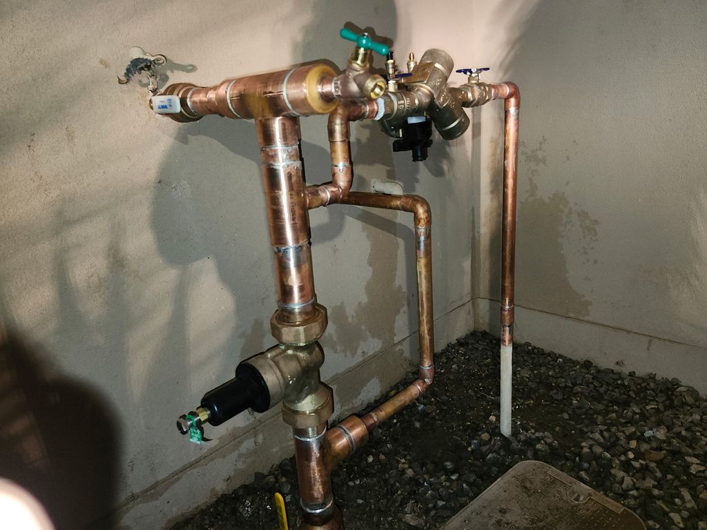 Risers, water treatment, and specialty custom plum