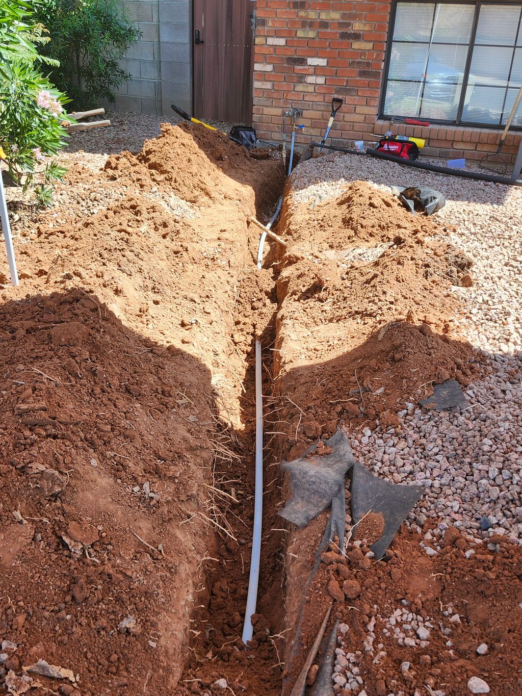 Repipes and reroutes, pex, copper, gas, abs and pv