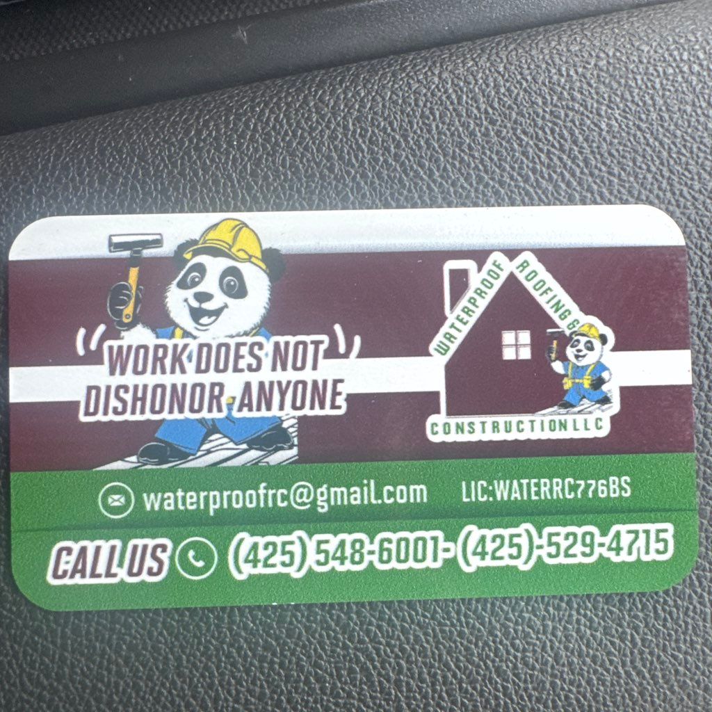 Waterproof Roofing and Construction Llc