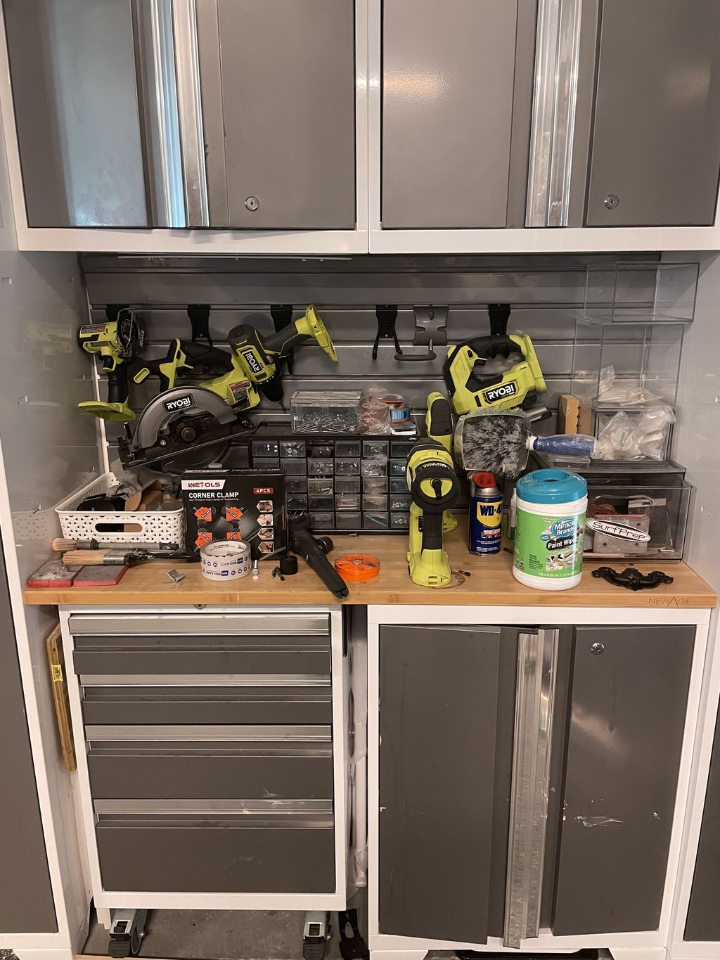 Work Space Before 
