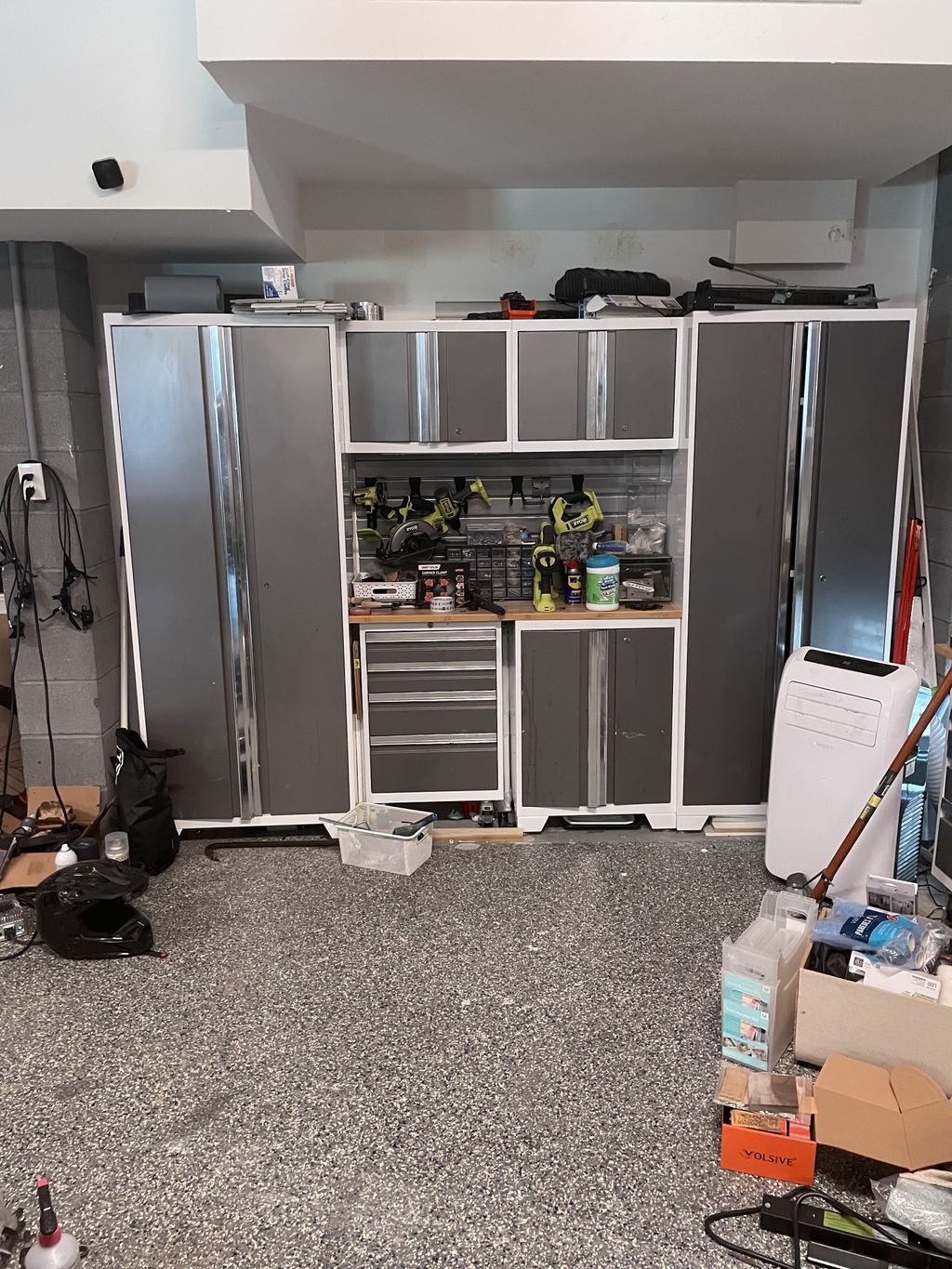 Work Space Before 