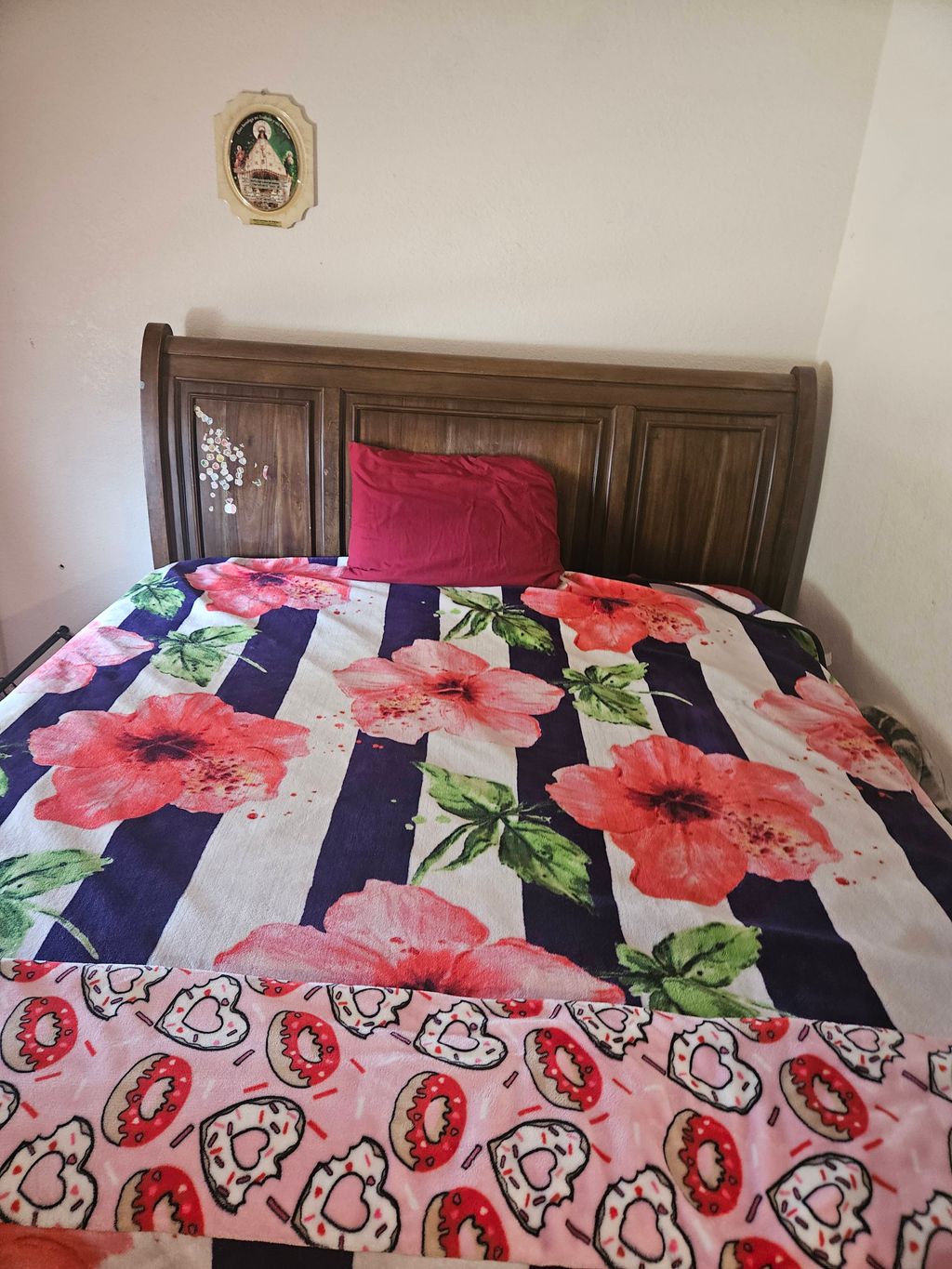 after the cleaning bed 