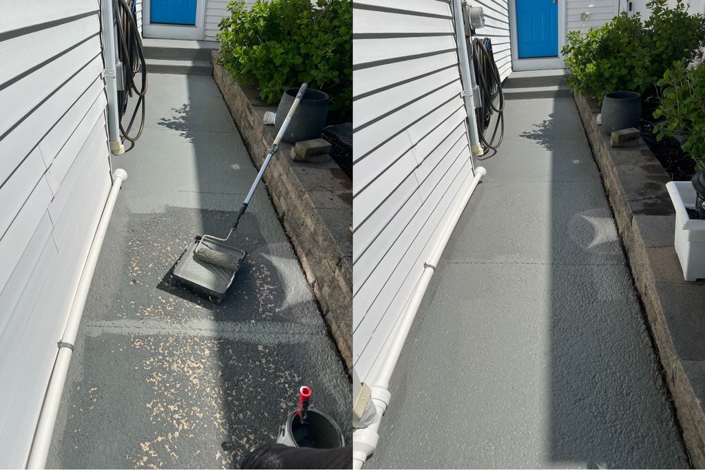 Fresh Concrete Makeover - Whether it’s patios, wal