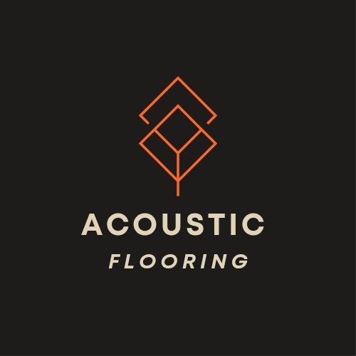 Acoustic hardwood floor