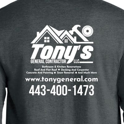 Avatar for Tony’s General contractor and snow removal