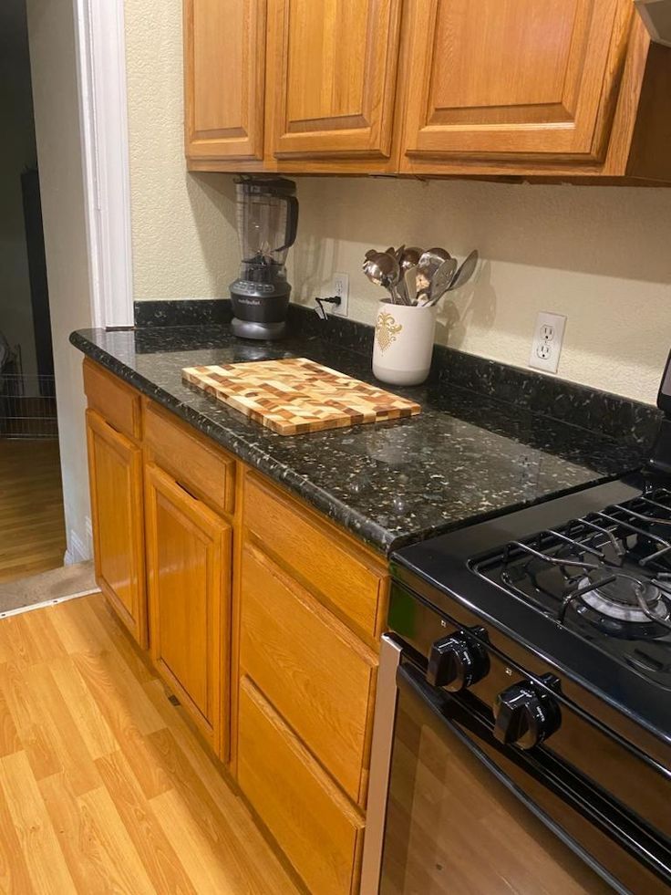 Kitchen Cleaning Surfaces sanitized, counters poli