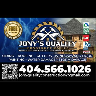 Avatar for Jony’s Quality Construction