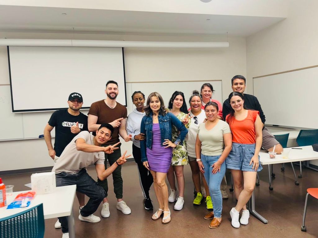 I also teach at the University. Love my students! 