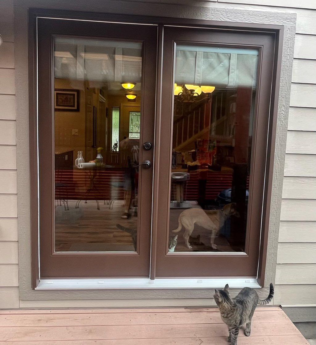 Patio door install, replacing a sliding glass doer