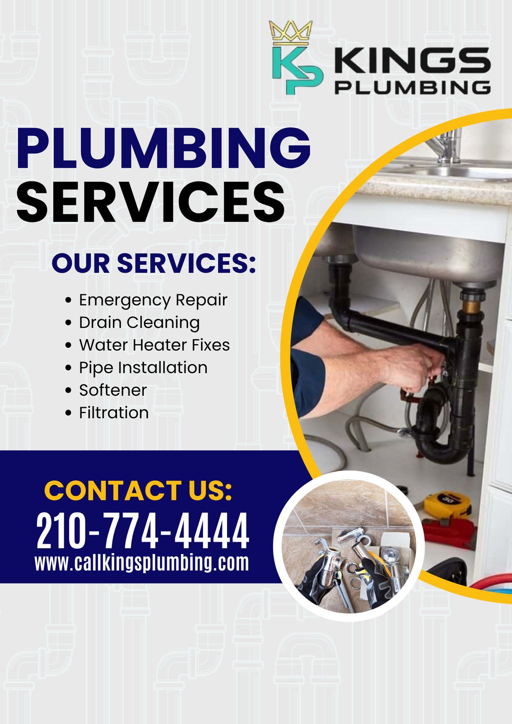 Where plumbing problems meet their match – King’s 