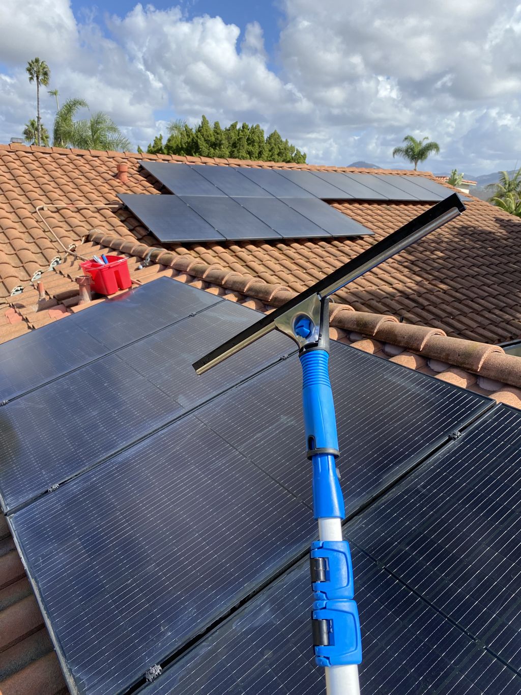 We offer many services like cleaning, solar panel 