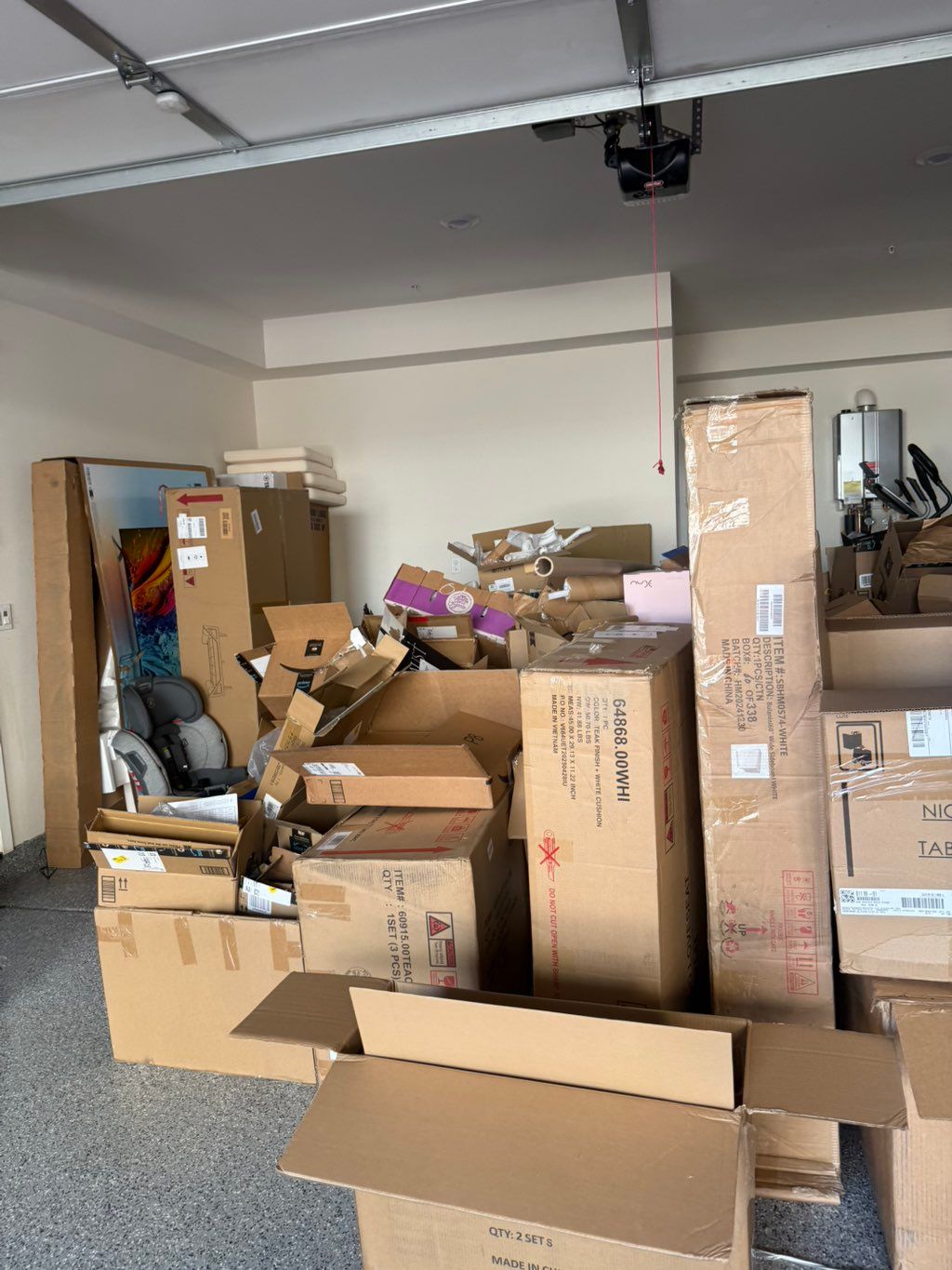 It was fun and a lot of boxes 