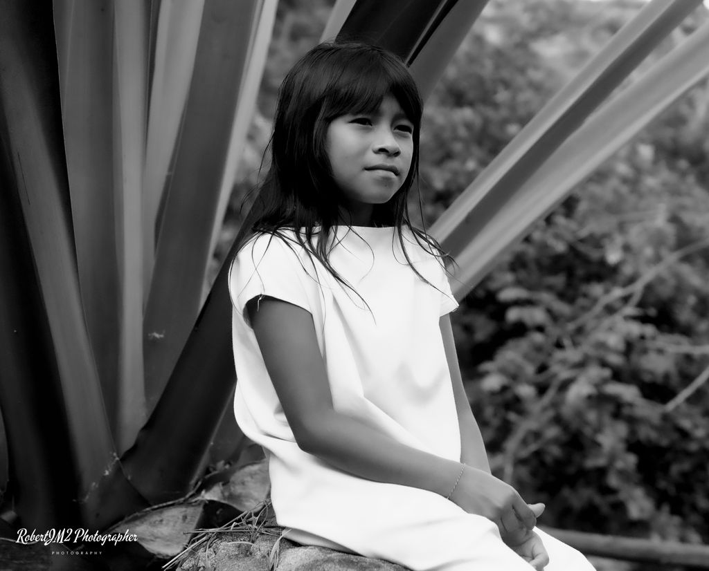 Little Girl B&W