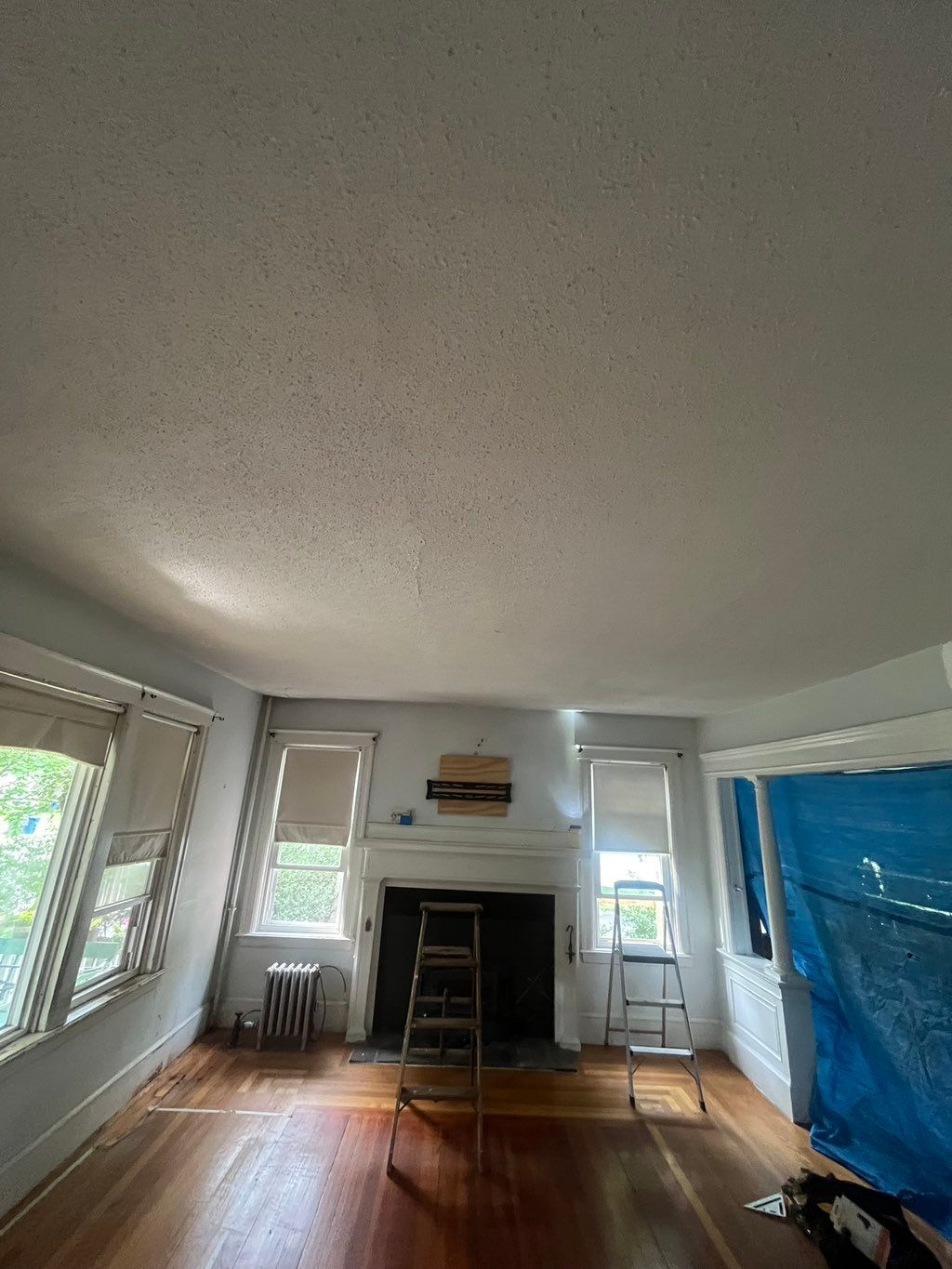 Popcorn Ceiling Cover (not removal) customer reque