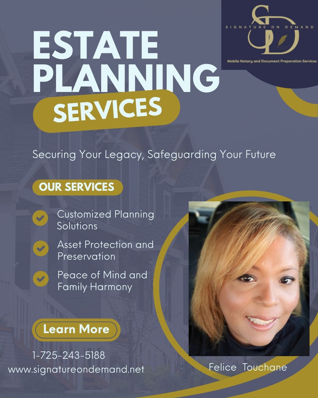 Get your complete Estate Plan with notarization an