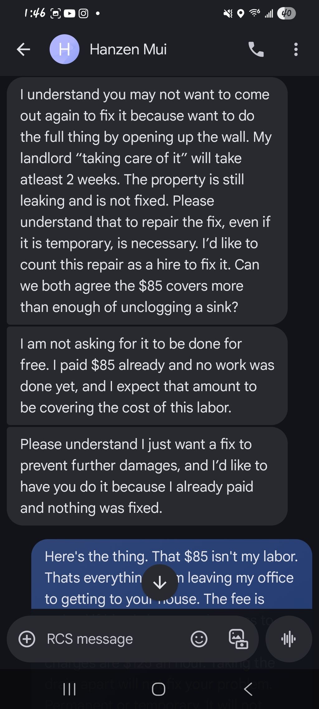 1 star review