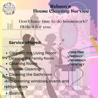 Avatar for Rebeca’s House Cleaning