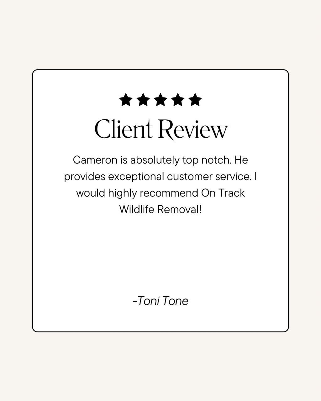 review
