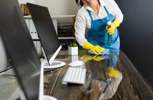 From desktops to door handles, we make workplaces 