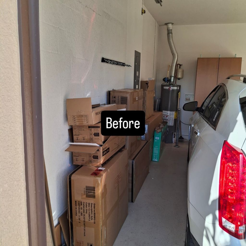 Garage Cleanout (Before)