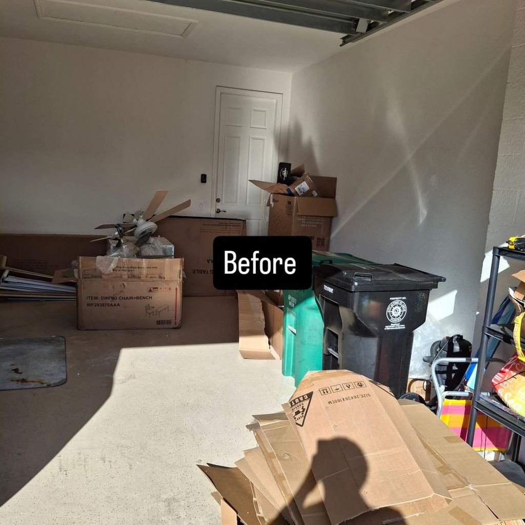 Garage Cleanout (Before)