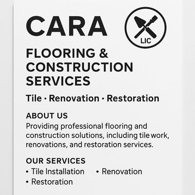Avatar for CARA FLOORING LLC  (construction services..