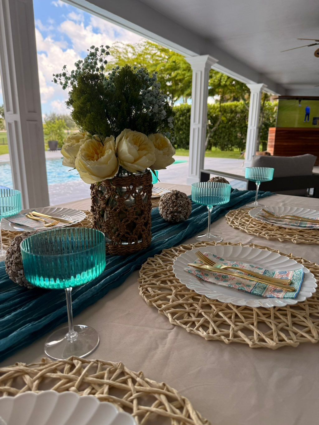 Coastal Tablescape