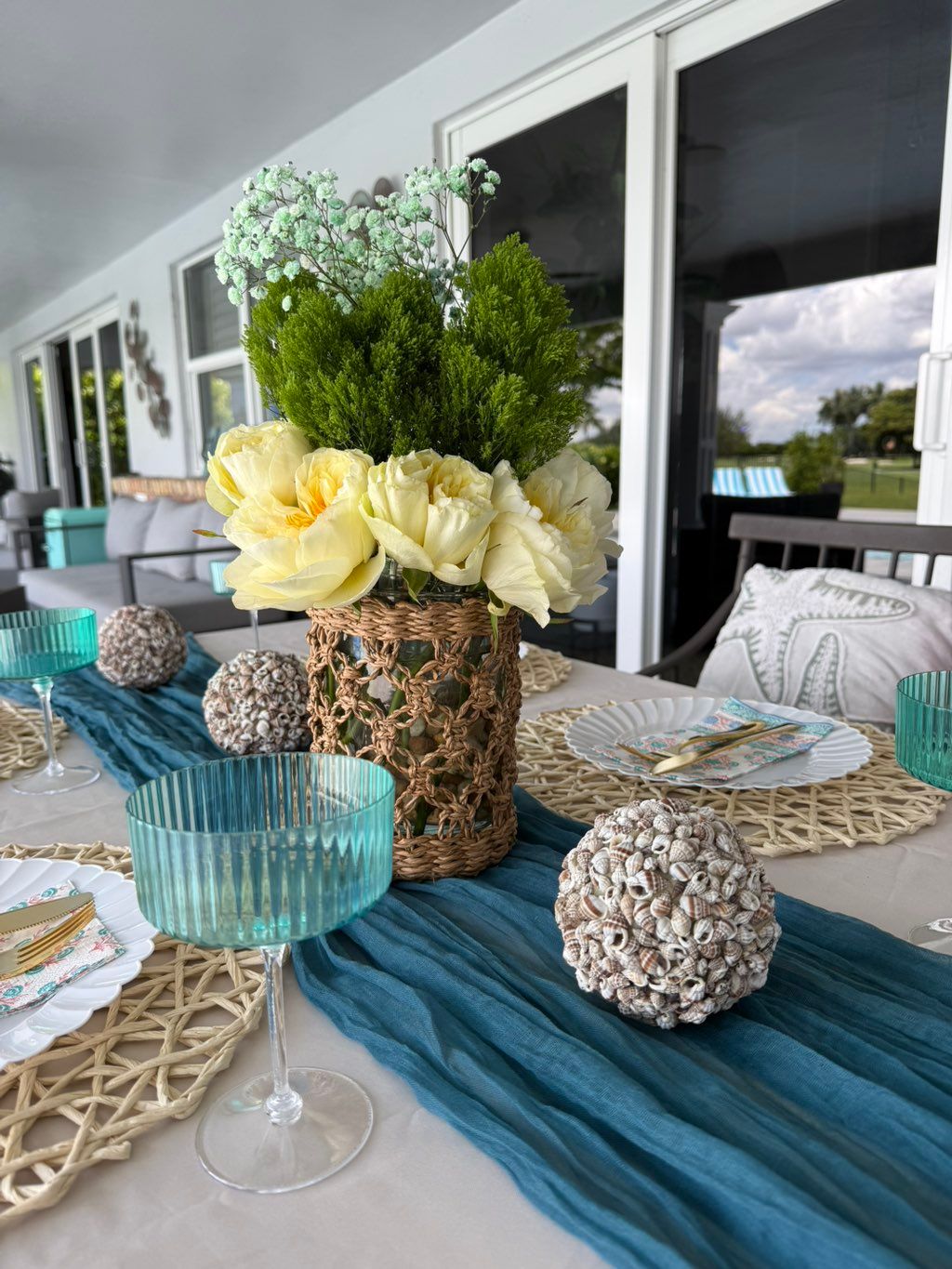 Coastal Tablescape