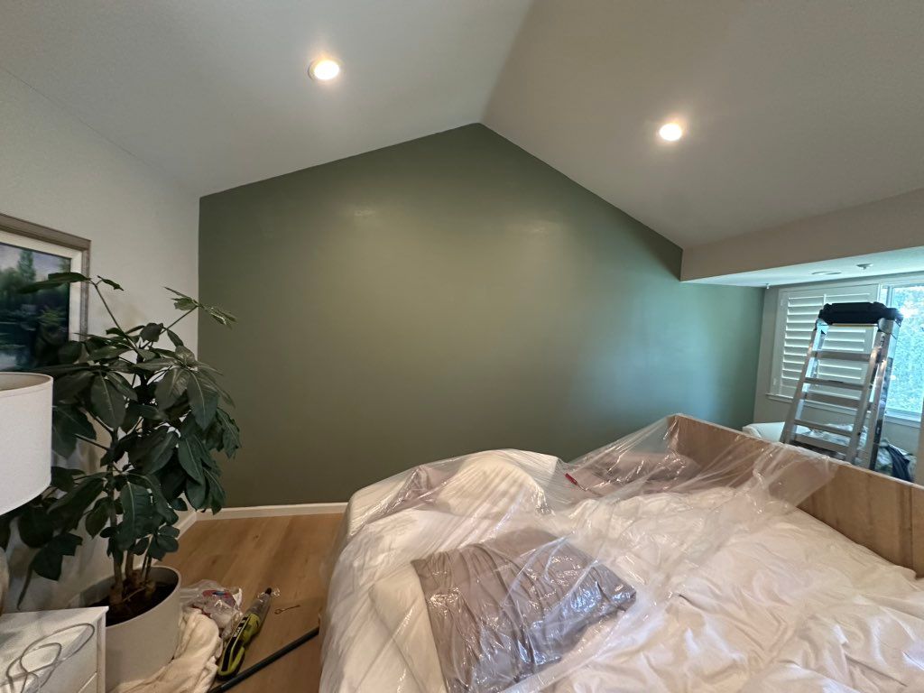Accent wall painting 