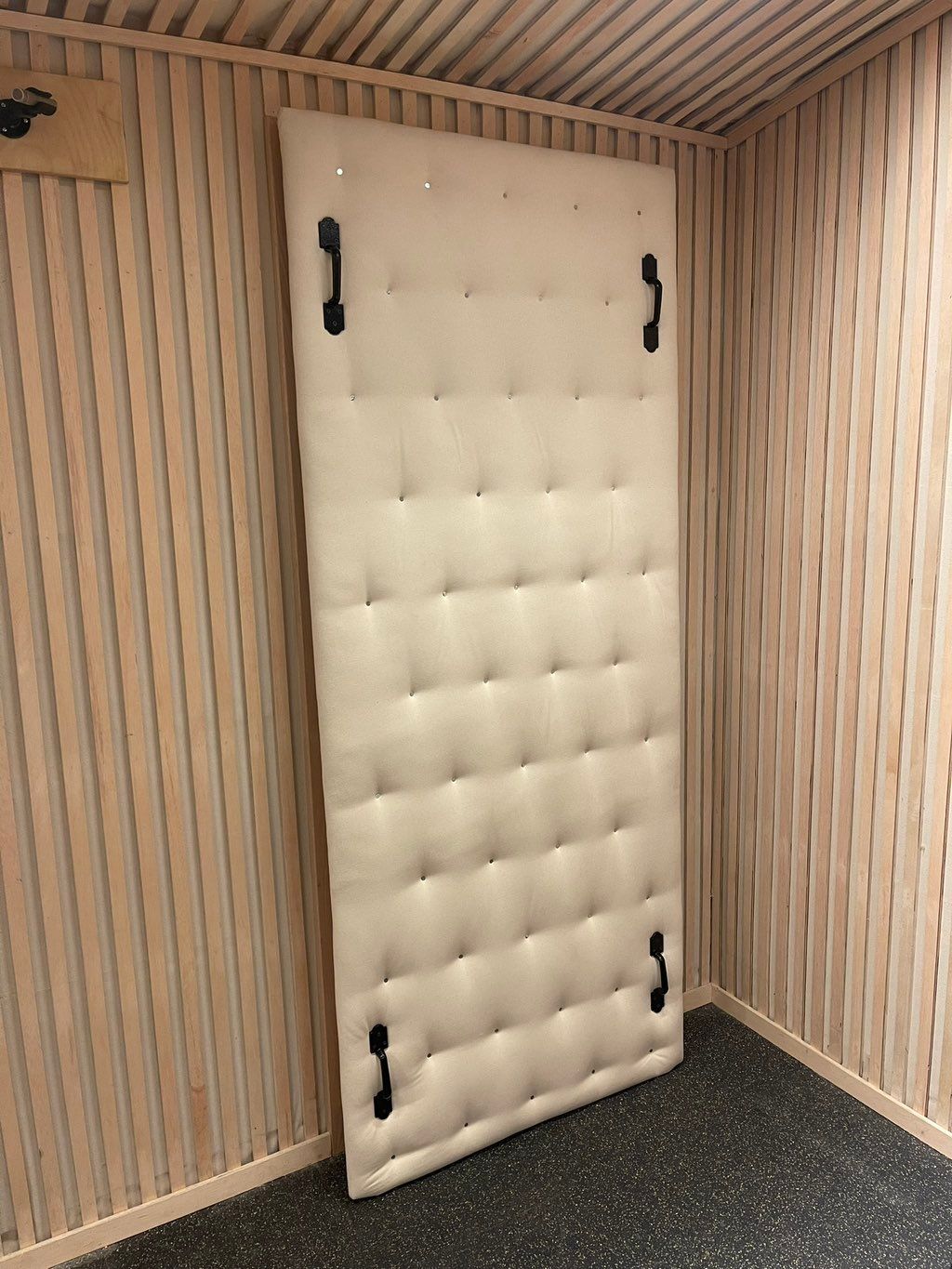 Custom sound proofing panel-  I have a background 