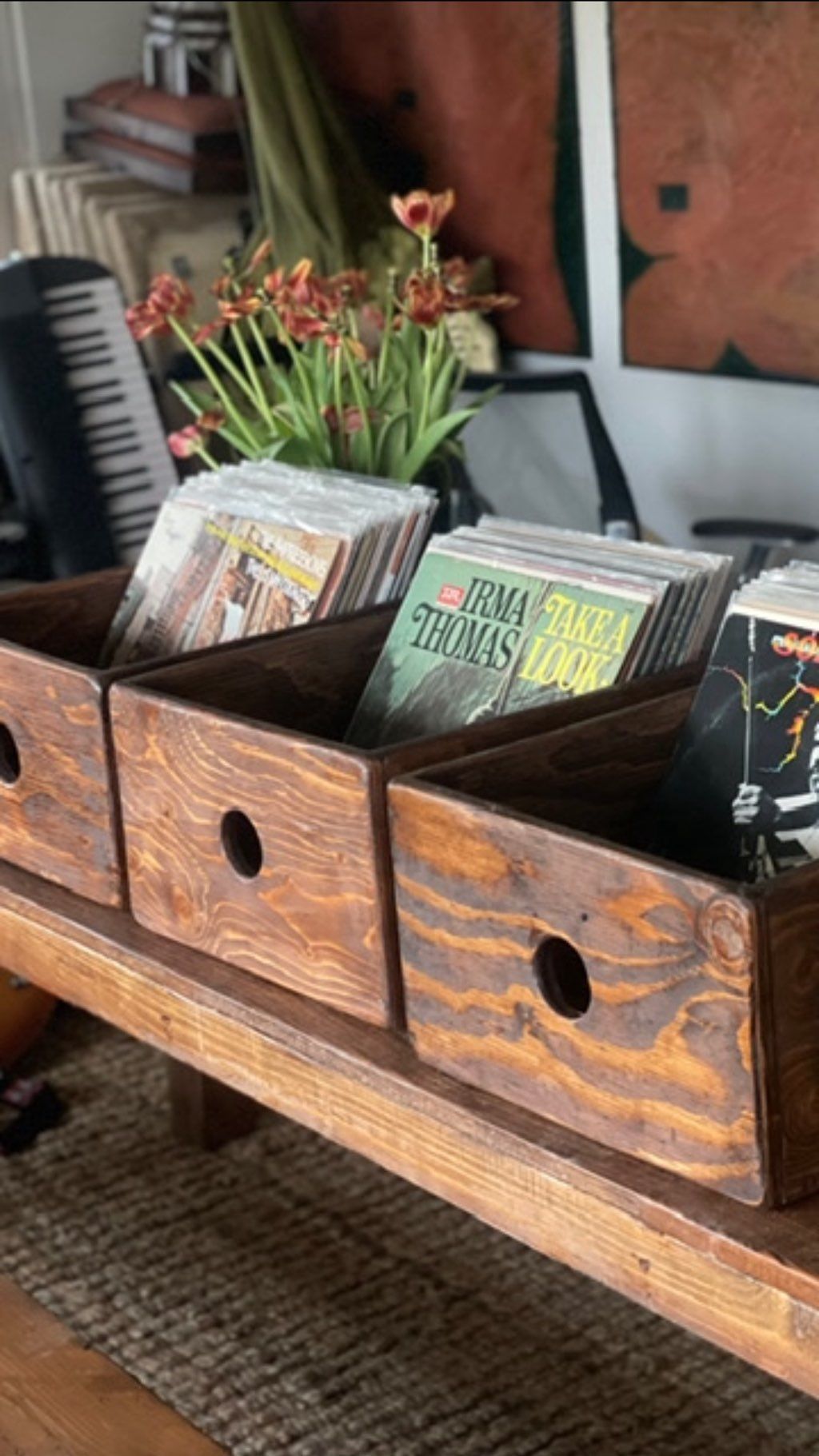Custom record boxes.  I’m available for any custom