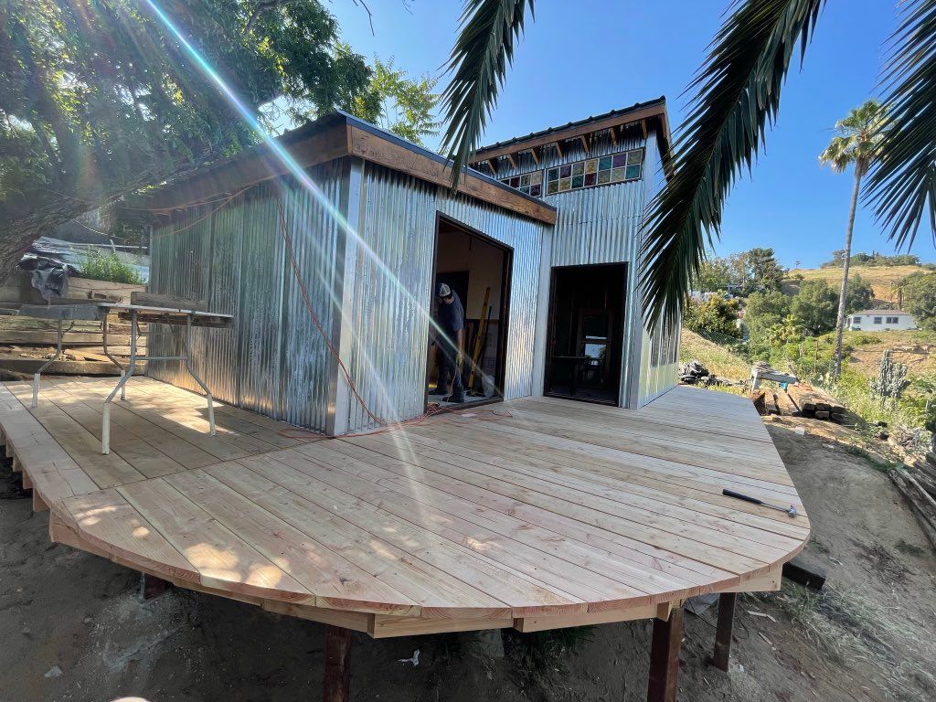 I designed and built this entire structure in my b