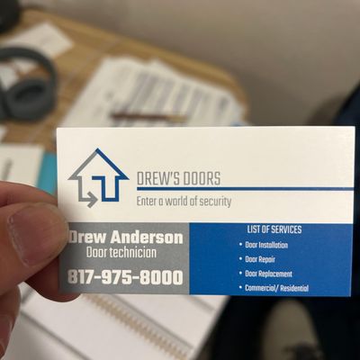 Avatar for Drew’s doors