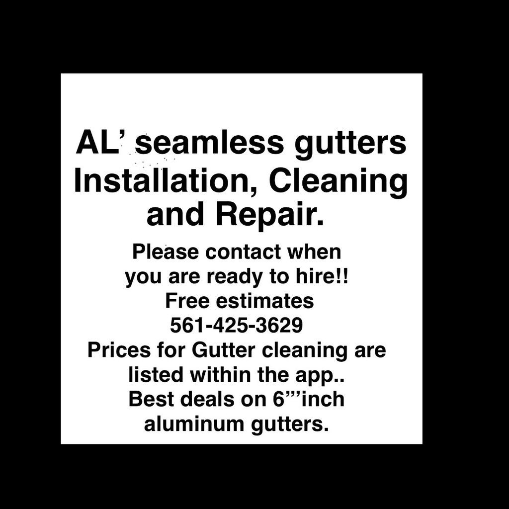 AL’s seamless gutters