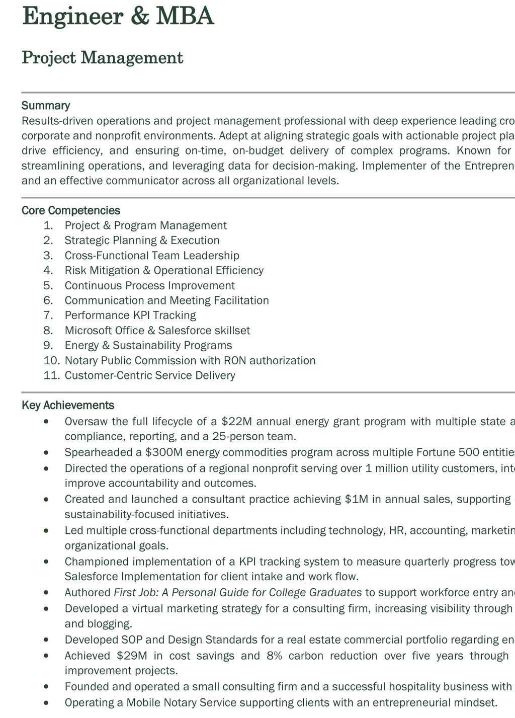 Projects and media