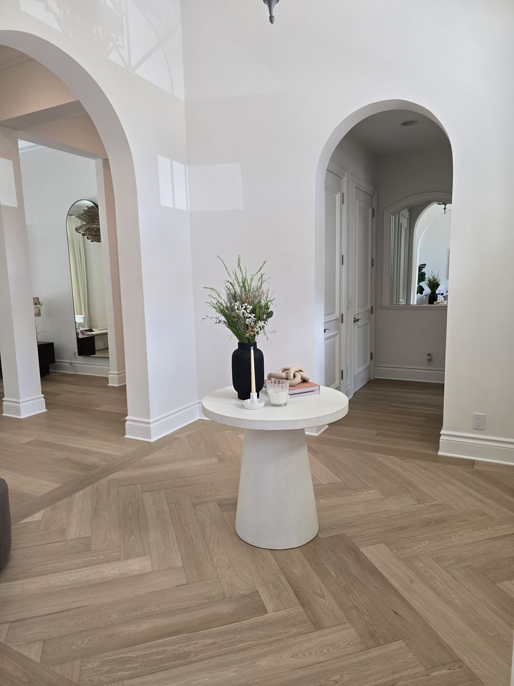 Herringbone Pattern Installation 