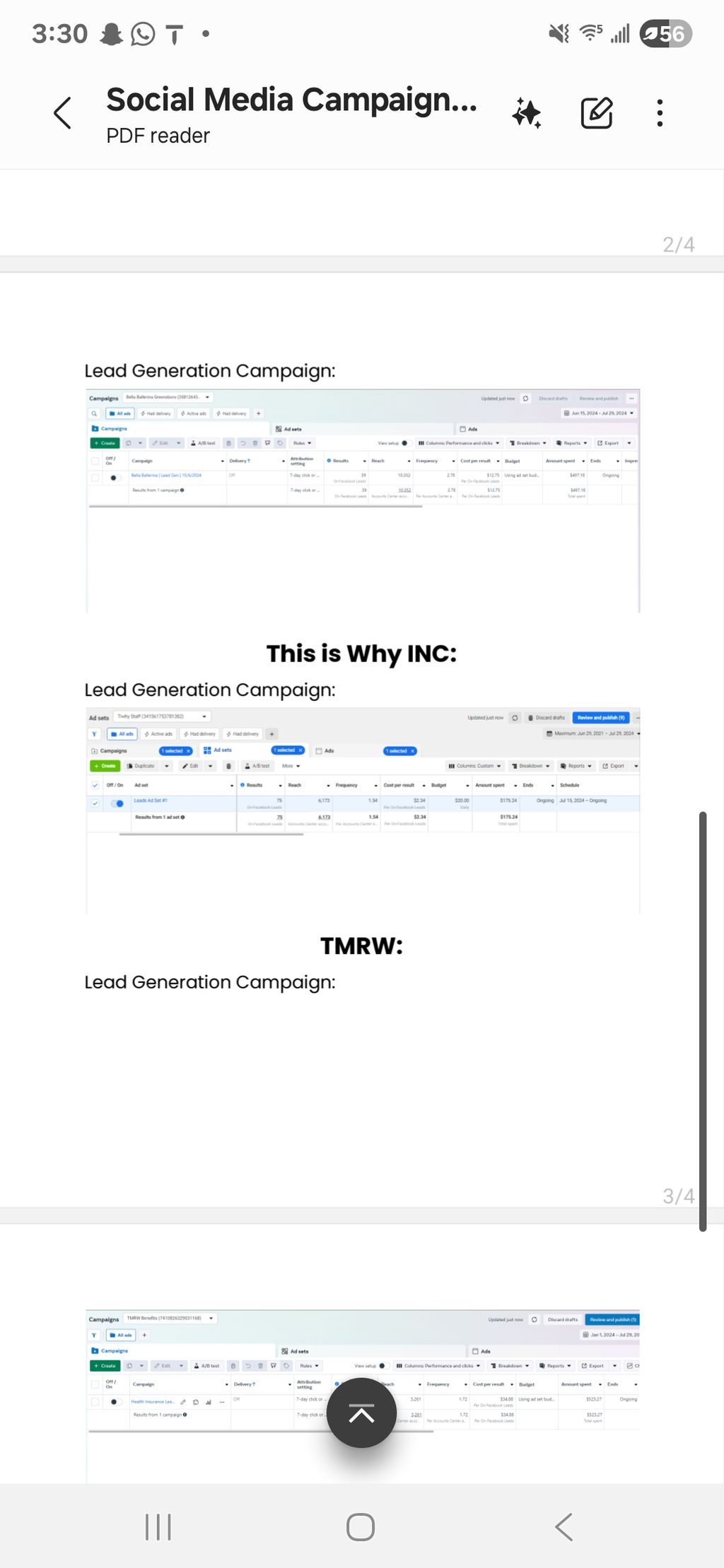Projects and media