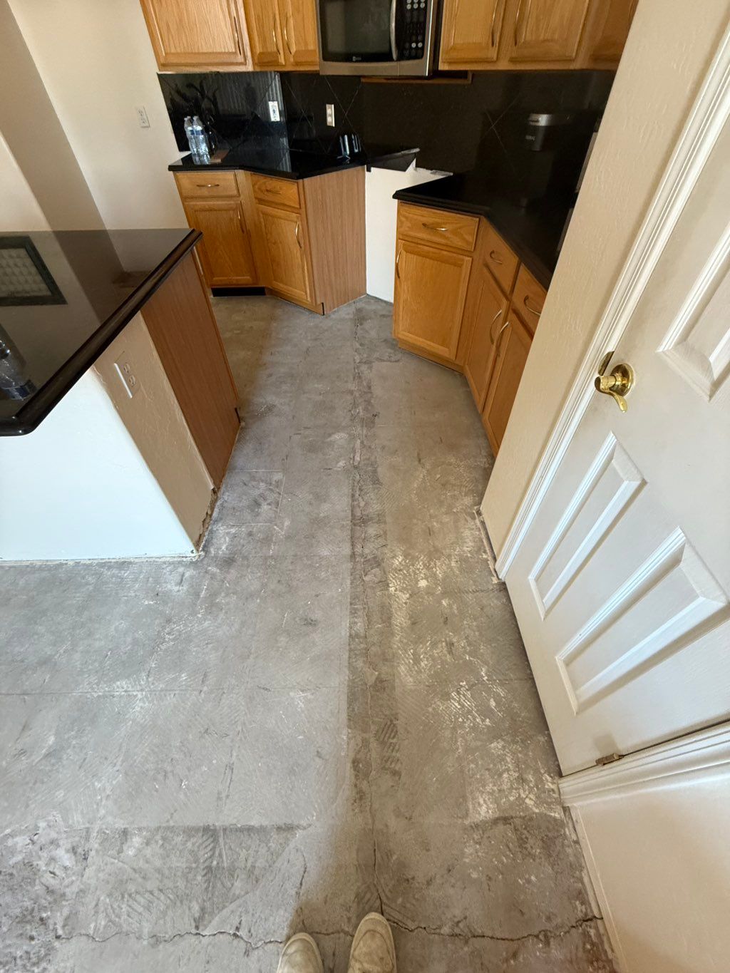 Floor 1 - Prep for tile