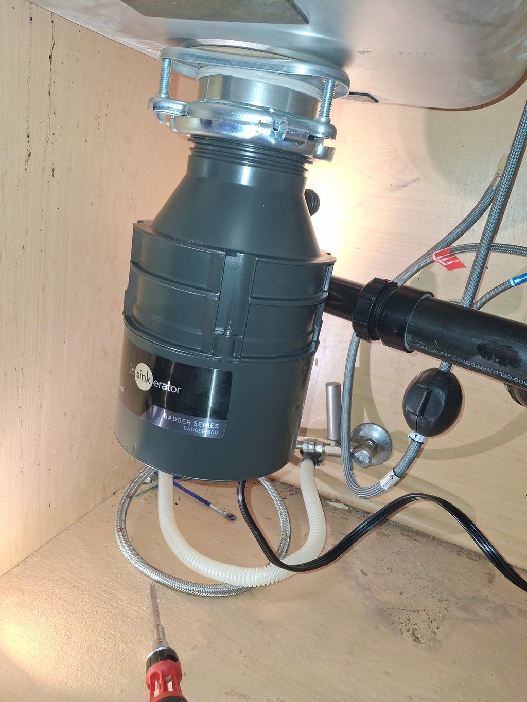 After- new customer supplied disposal 