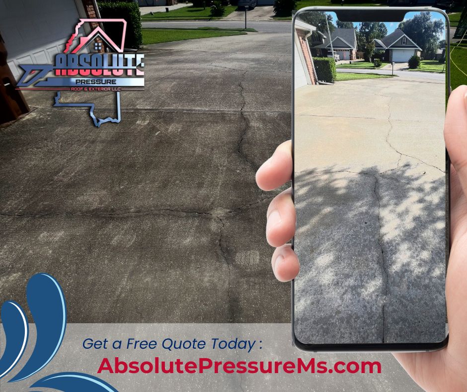 Biloxi Driveway Pressure Washing