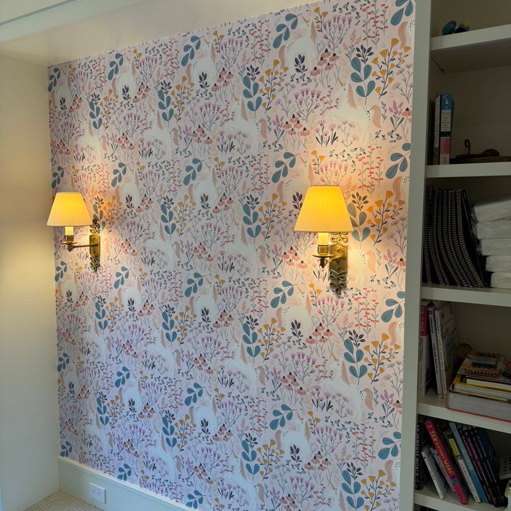 Wallpaper hanging