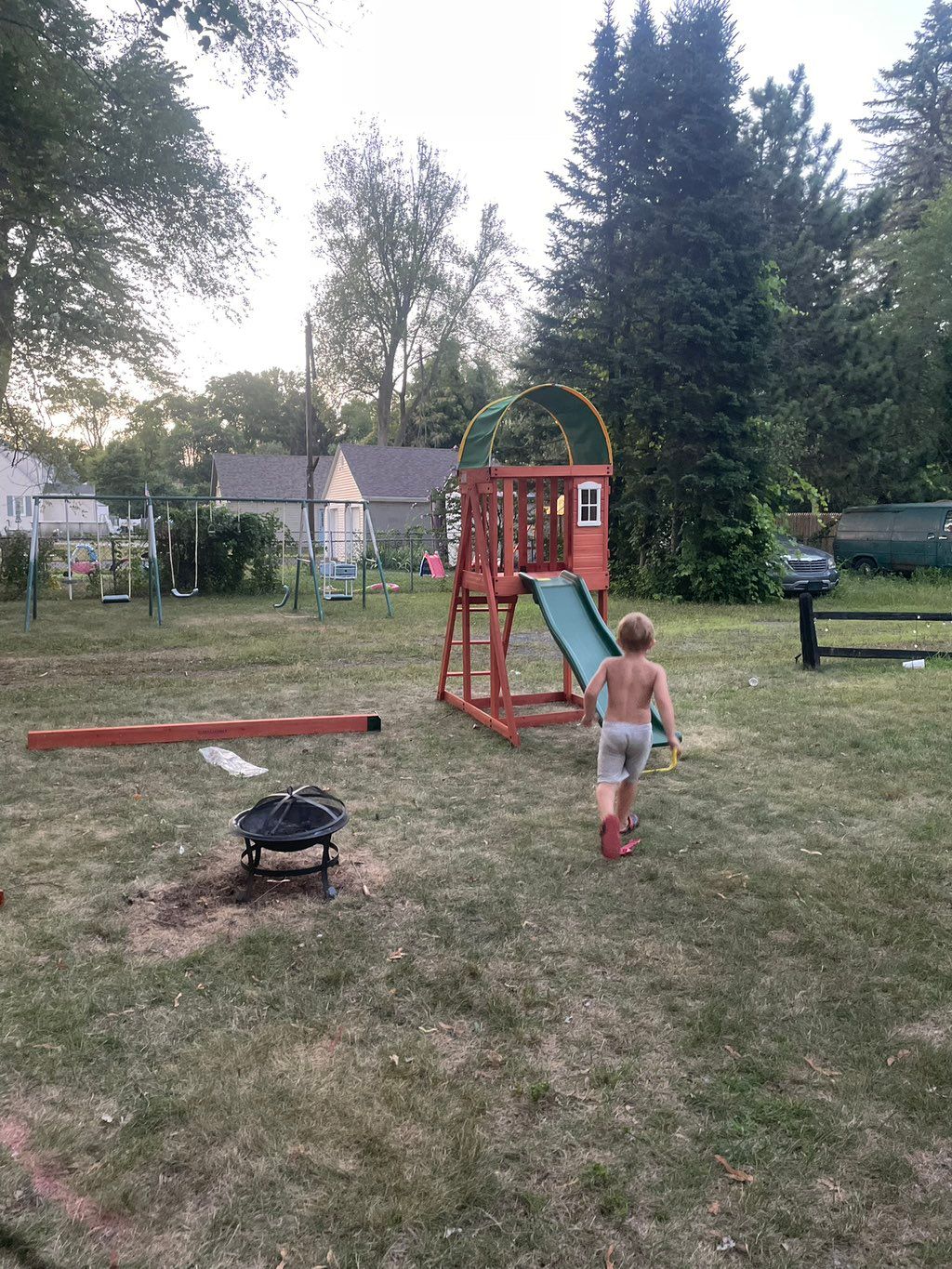 We built this play ground for one of our customers