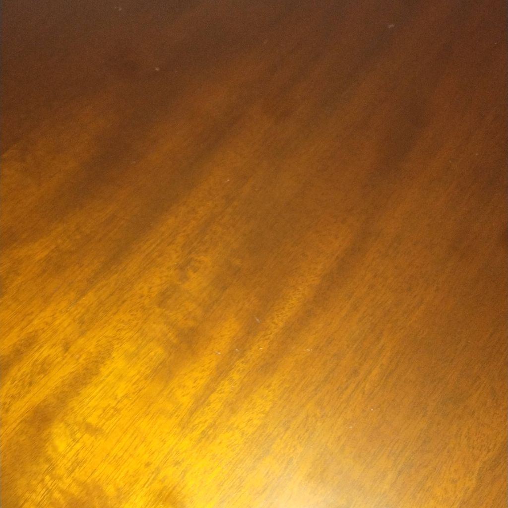 After restoring the finish