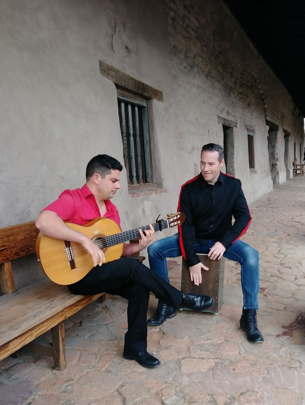 Playing percussion with duende flamenco