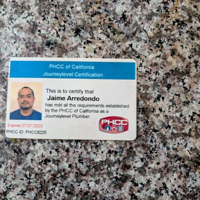 Avatar for Jaime Arredondo Plumbing