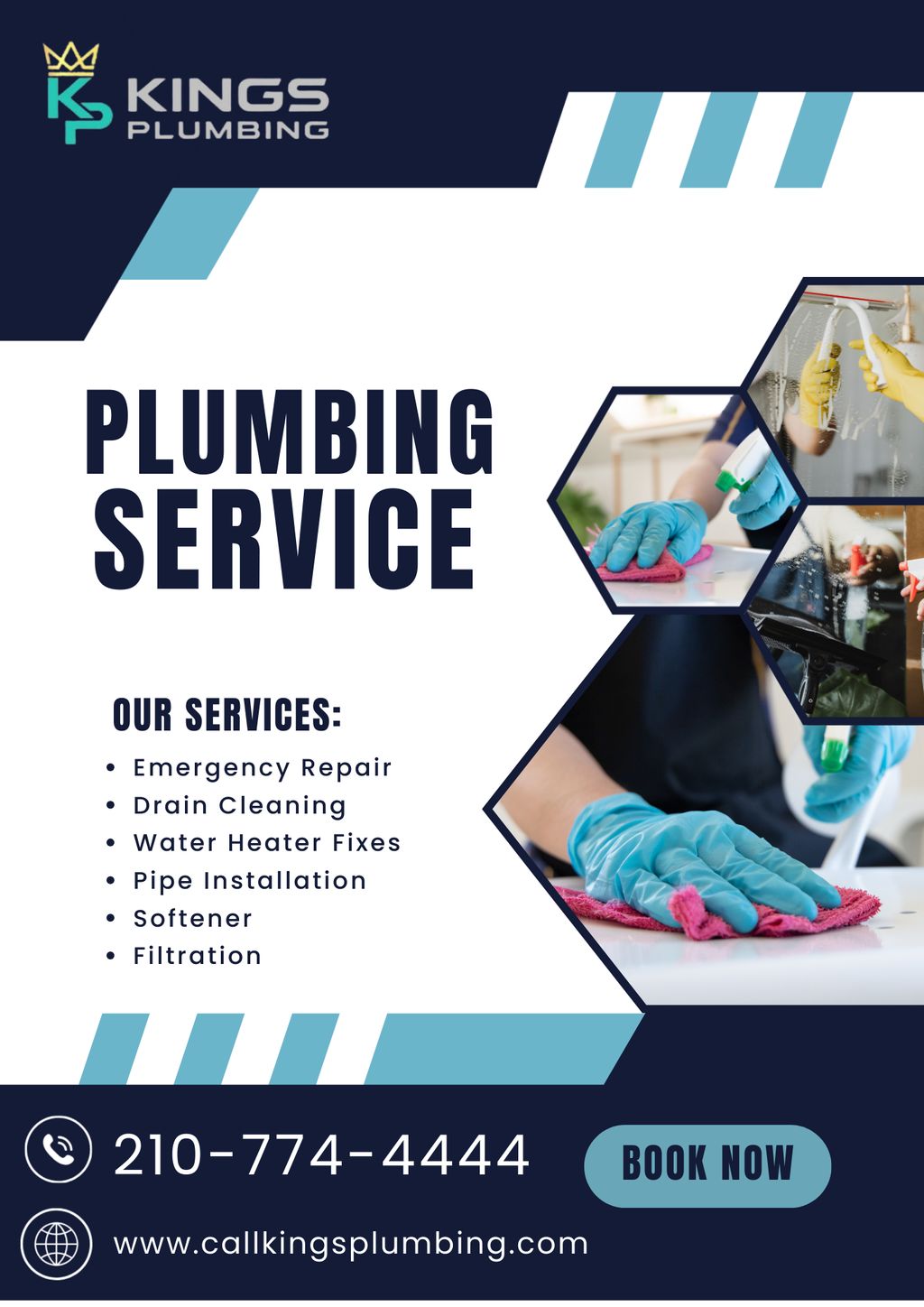 From leaks to installs, King’s Plumbing gets it do