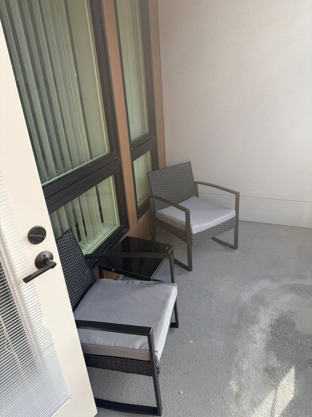 Outdoor furniture assembly
