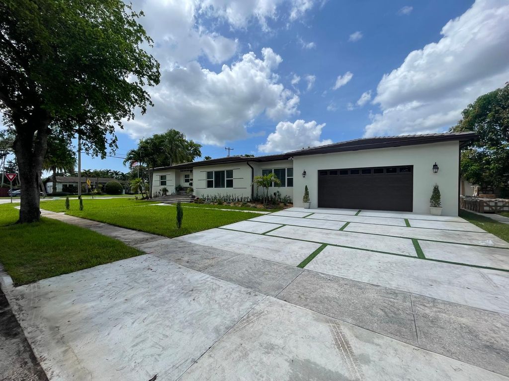 Addition of a two-car garage